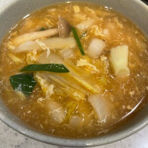白菜のピリ辛鍋